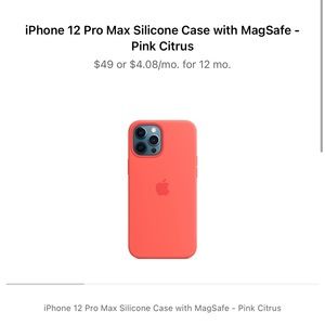 IPhone 12 Pro Max Apple Silicone Case